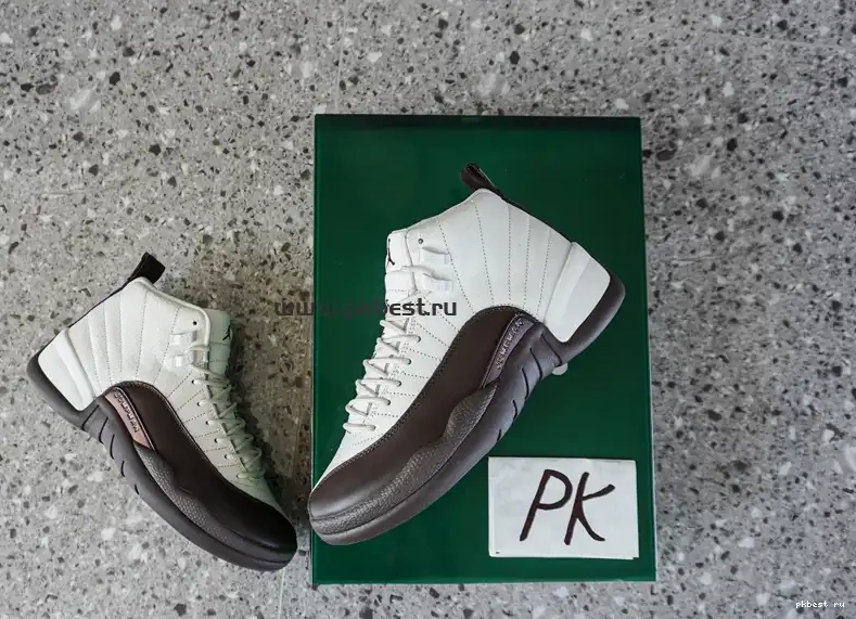 Jordan x GOD SoleFly and READY black 12 White SHIP Air Jordan MATERIALS TO PK RETAIL 0606